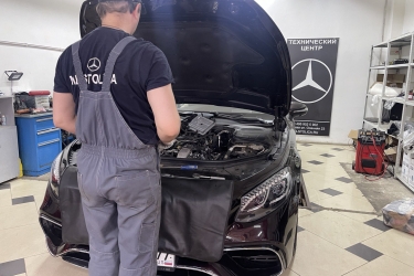 Диагностика Mercedes S Coupe - изображение 2