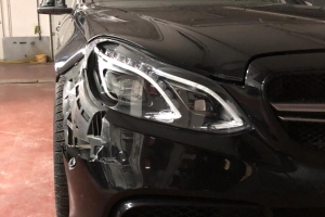 Ремонт передней стойки Mercedes E63 AMG - изображение 1