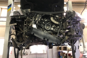Замена подушек двигателя Mercedes S-class - изображение 0