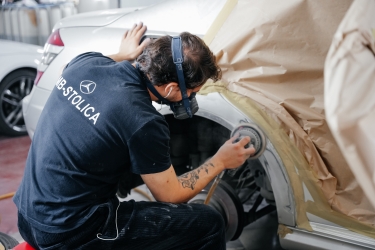 Кузовной ремонт Mercedes C Coupe - изображение 1