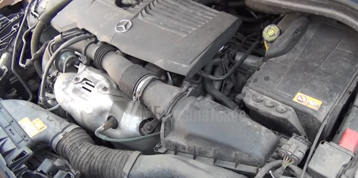 W205 температура двигателя