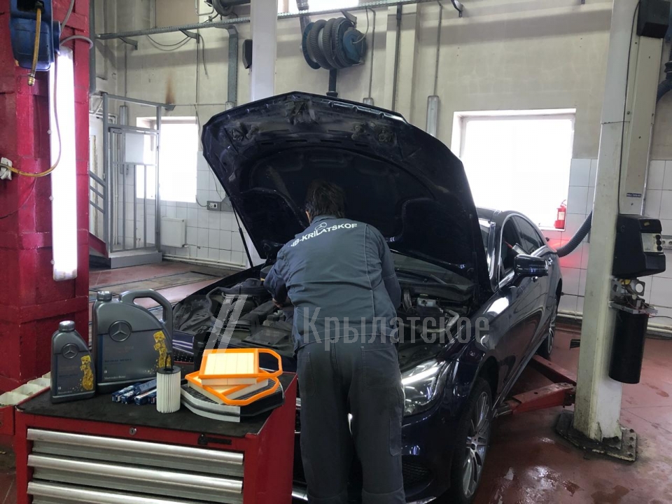 Сервис мерседес крылатское