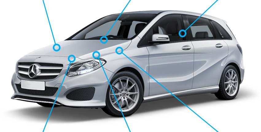 Мерседес Бенц структура кузова w245
